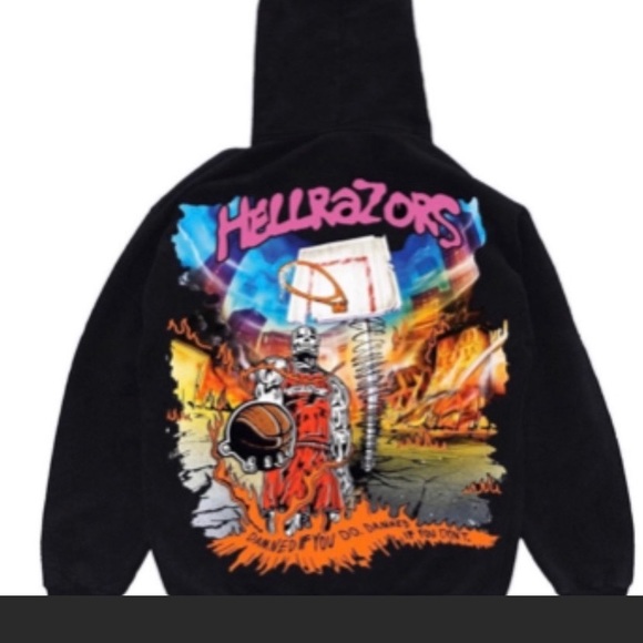 Warren Lotas x Hellrazors hoodie - Picture 1 of 2